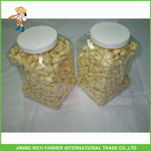 Top Quality Chinese Fresh Peeled Garlic in 5LBS jar for export